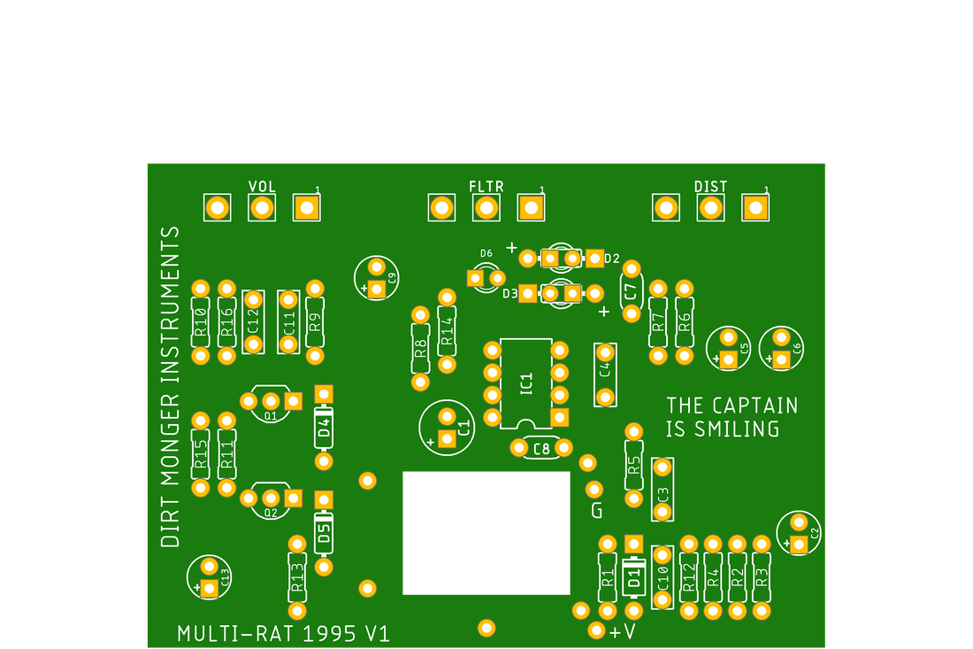Multi-RAT 1995 1 to 1 PCB