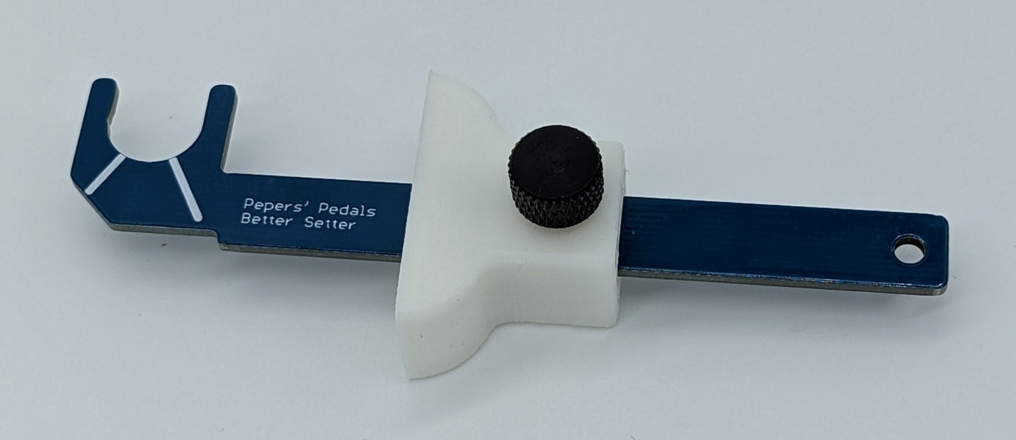 Pepers' Pedals Better Setter Alignment Tool