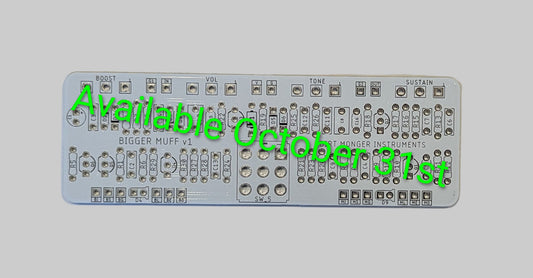 Bigger Muff DIY PCB