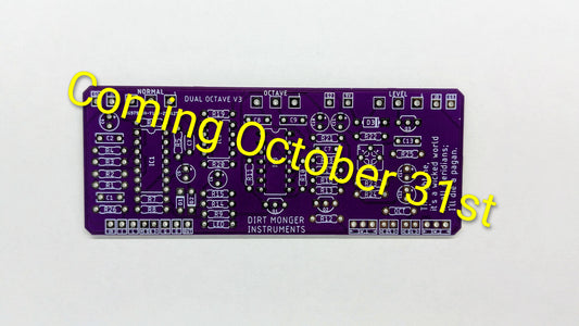 Dual Octave DIY PCB