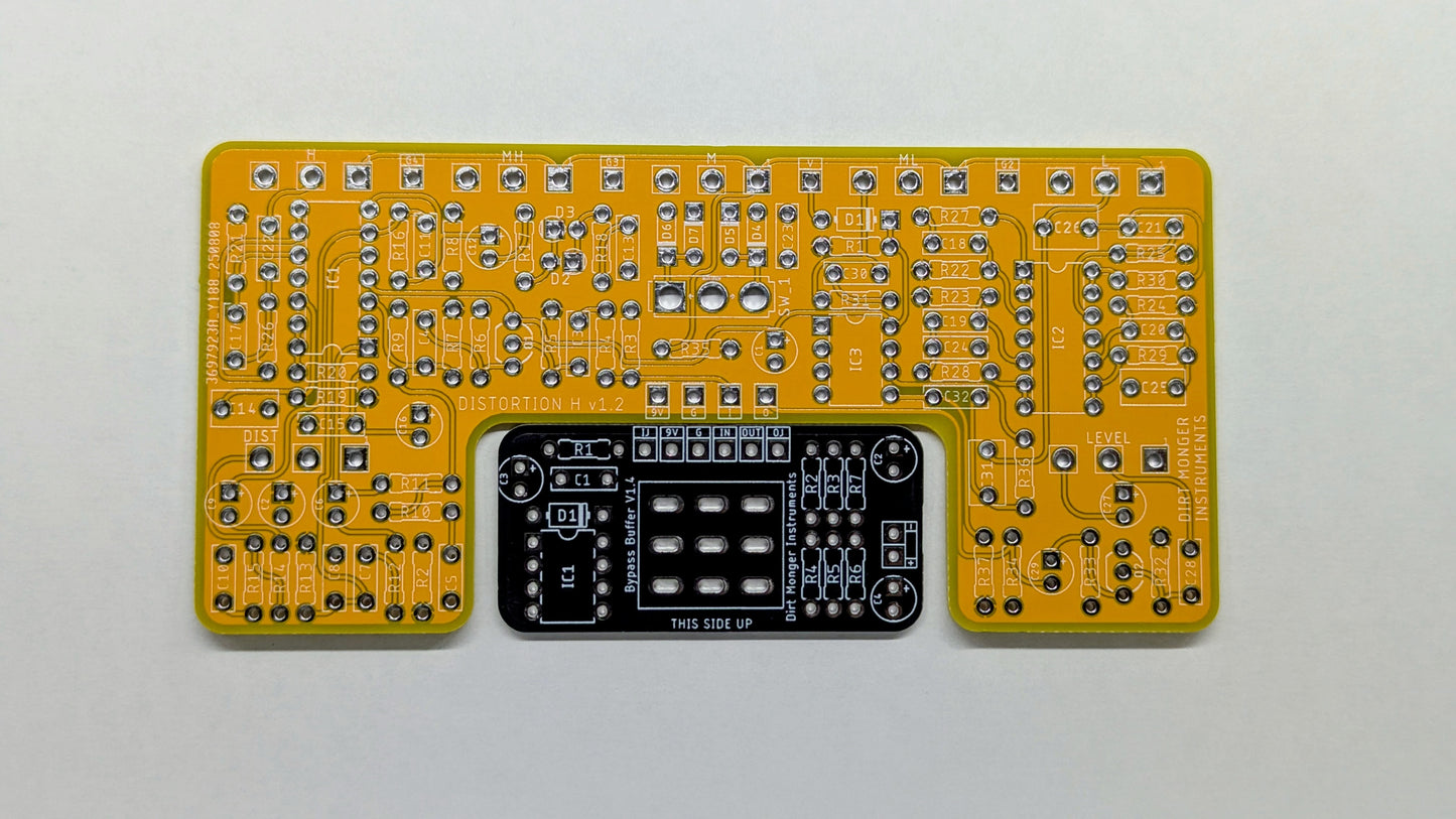 Distortion H DIY PCB