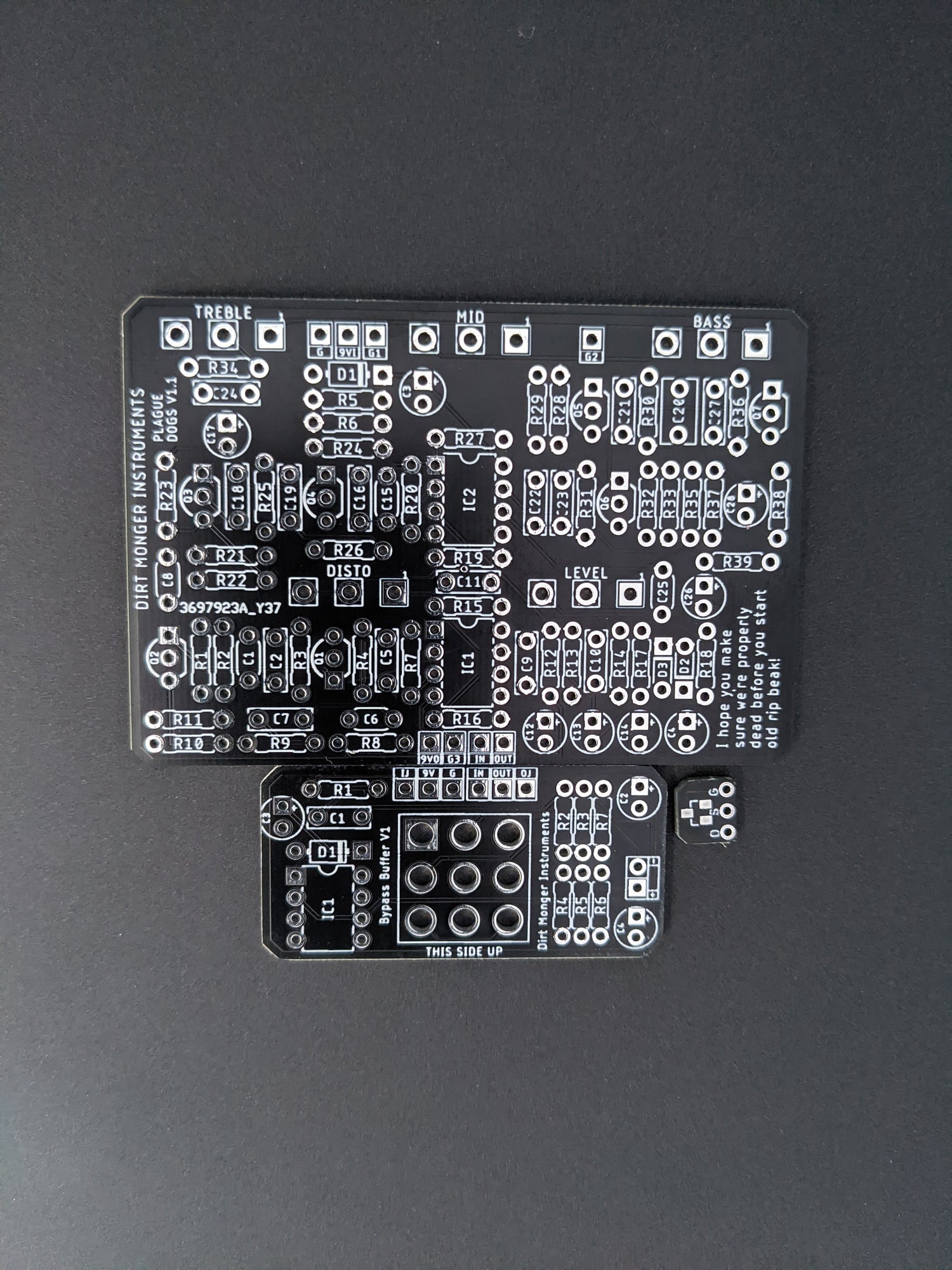 DOD Death Metal DIY PCB Clone