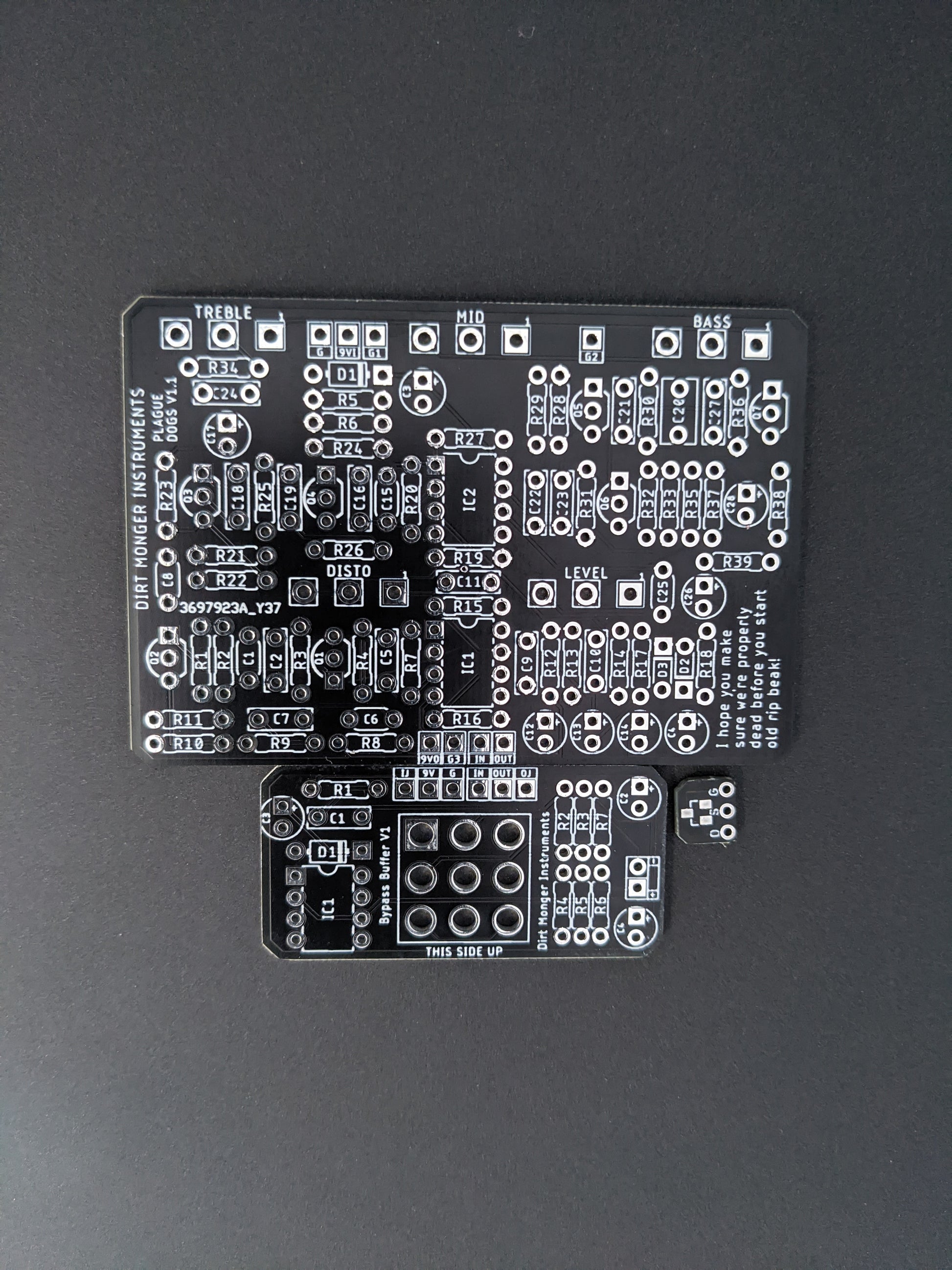 DOD Death Metal DIY PCB Clone