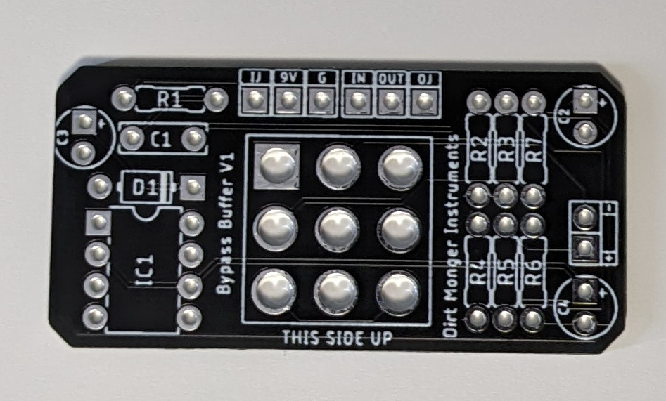 DOD Death Metal DIY PCB Clone