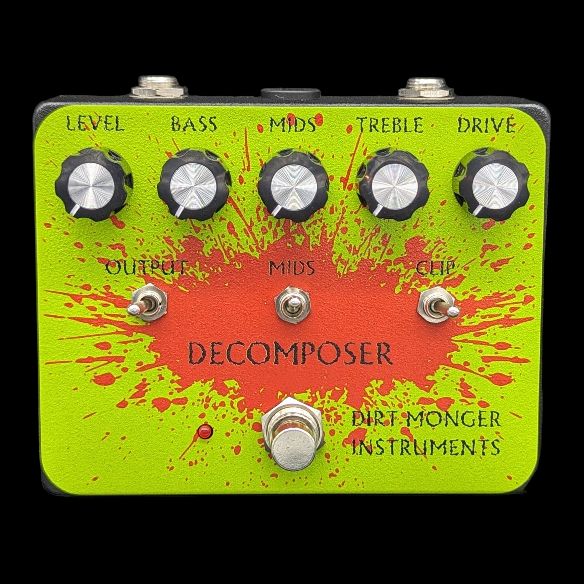 dod pedal Decomposer (DOD Grind with mids control) – Dirt Monger Instruments