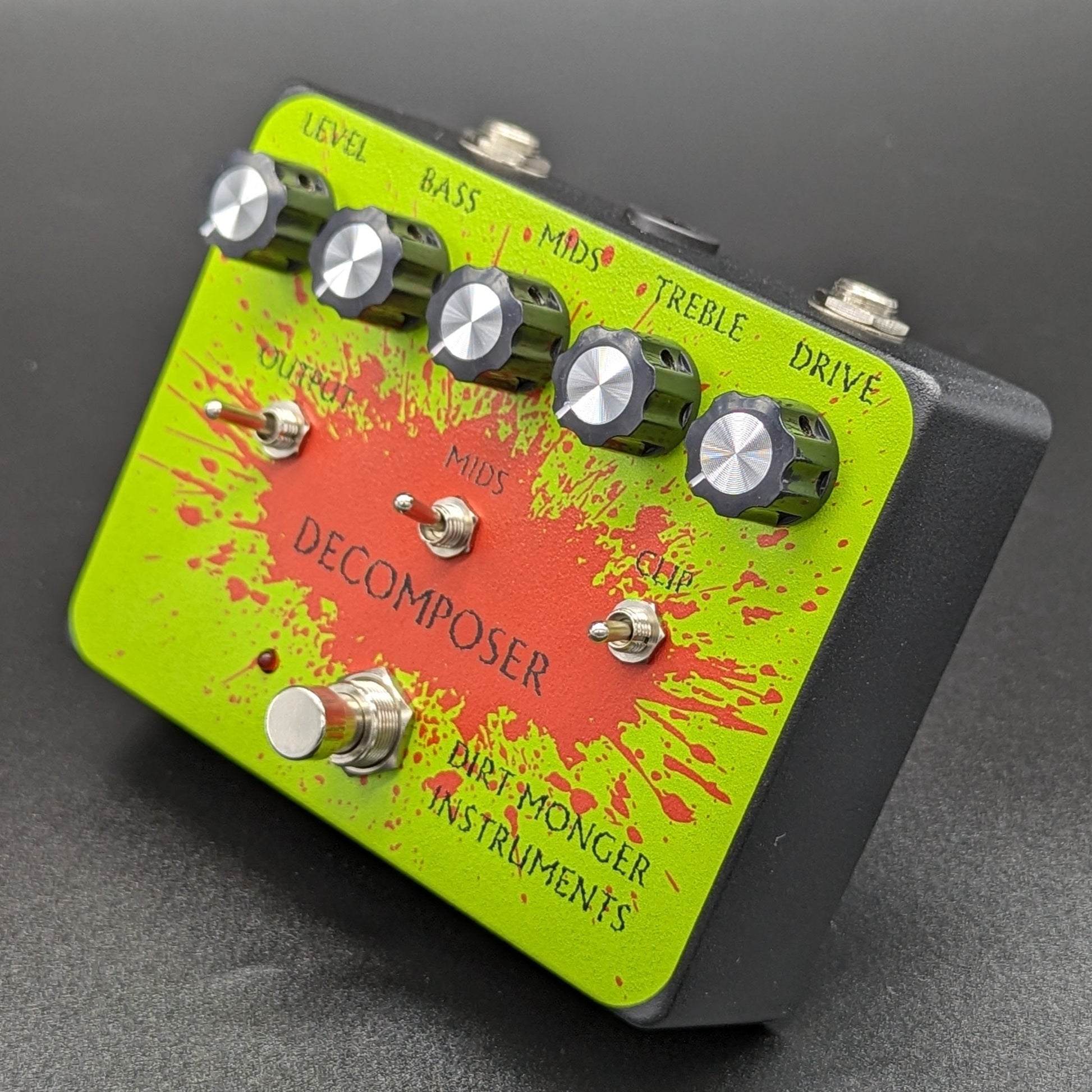 grind pedal Decomposer (DOD Grind with mids control) – Dirt Monger Instruments
