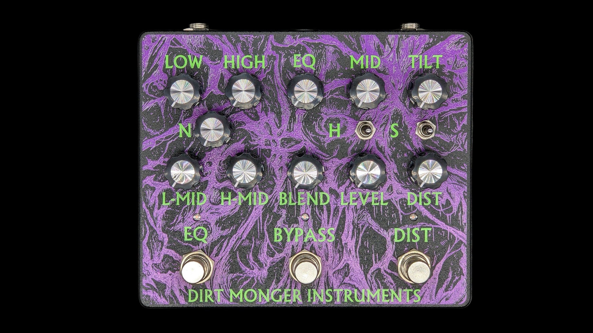 hm2 guitar pedal Necrotic Damage (RAT + HM2 EQ) – Dirt Monger Instruments