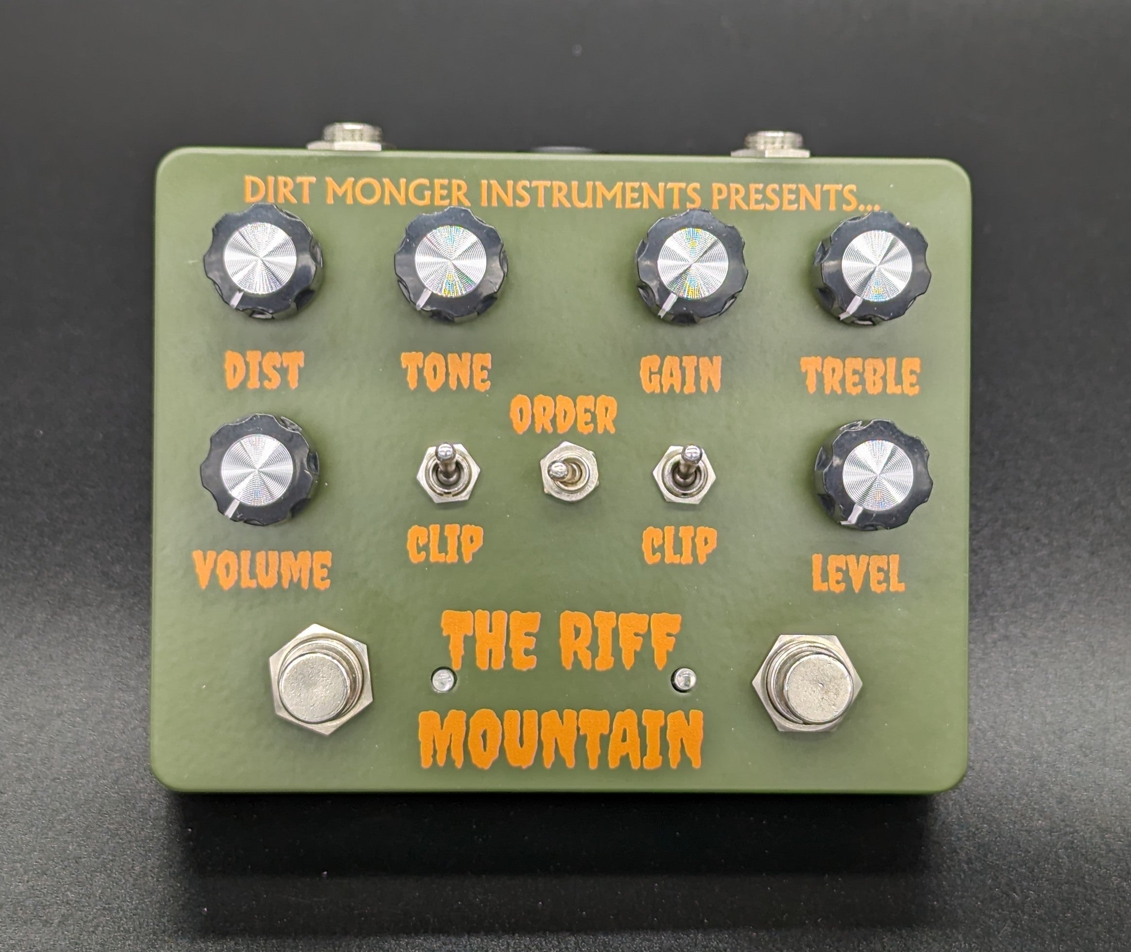 Riff Instruments Riff Mountain Klon Muff – Dirt Monger Instruments
