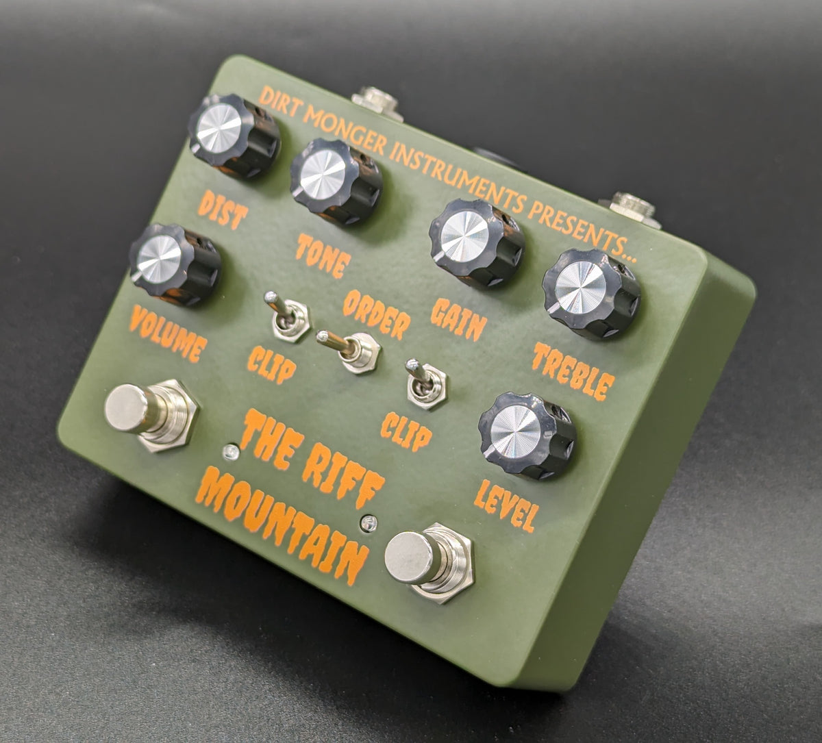 Riff Instruments Riff Mountain Klon Muff – Dirt Monger Instruments