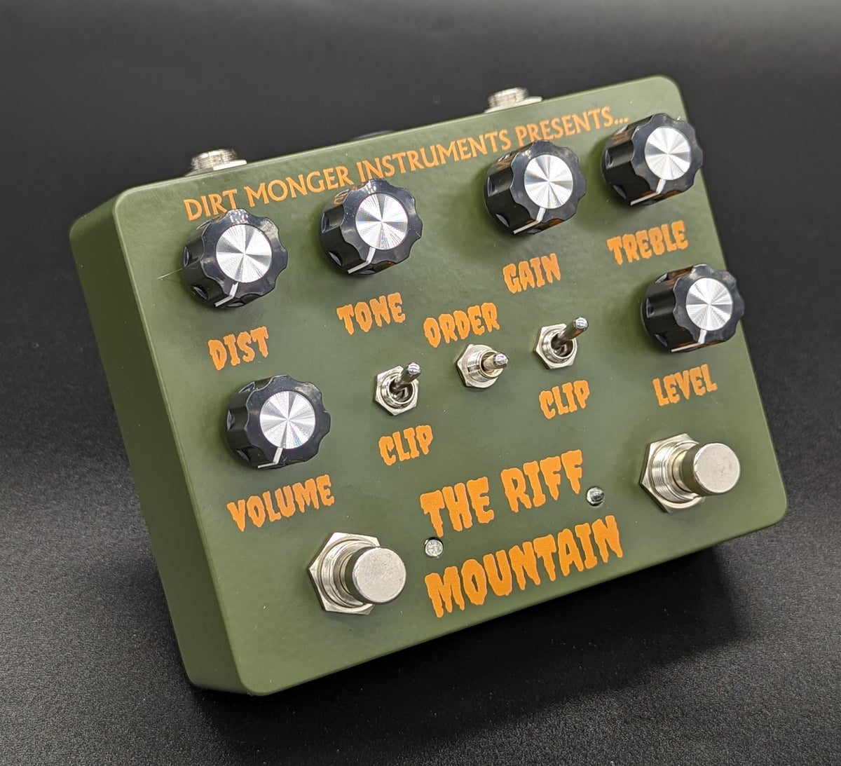 Riff Instruments Riff Mountain Klon Muff – Dirt Monger Instruments